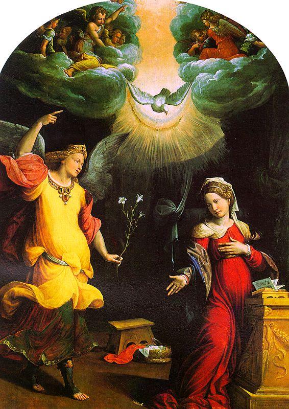  Garofalo The Annunciation  55 oil painting image